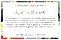 Downtown Georgetown Description